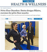 Pelvic Floor Disorders: Doctor designs Pfilates, exercises for pelvic floor muscles